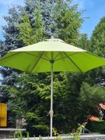 Sonnenschirm Garten, limegreen, Kurbelmechanismus
