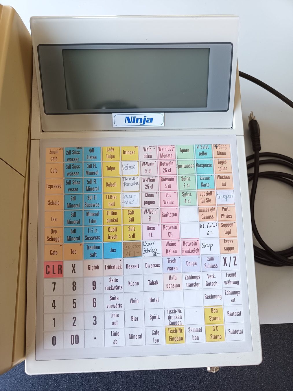 Registratore di cassa: Ninja Registrierkasse Kasse – Usato da Oberegg venduto da A-Z.Handel.Loehrer 1