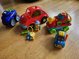 Kinderspieleug Auto Set 4 Stück