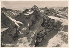 Mönch 4105 m Jungfraujoch 3457 m Finsteraarhorn 4275 m (BE)