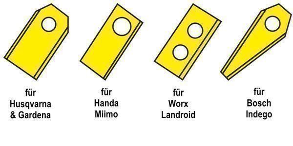 Rasenmäher: Ersatzmesser f. Robomow RS & RC Mod. 2er Pack – Neu und originalverpackt aus Bettwiesen von premiumproductskuhn 2