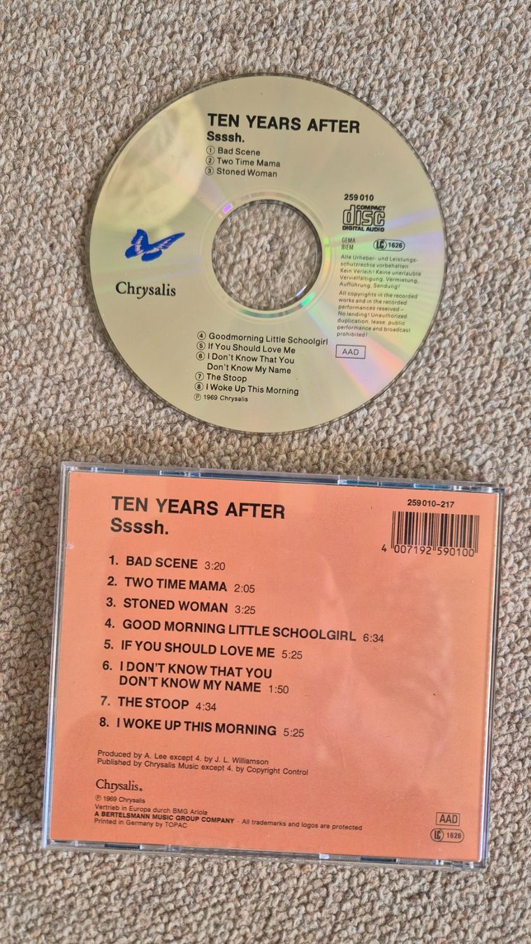 CDs: TEN YEARS AFTZER -  Ssssh. – Gebraucht aus Therwil von Rubo26 1