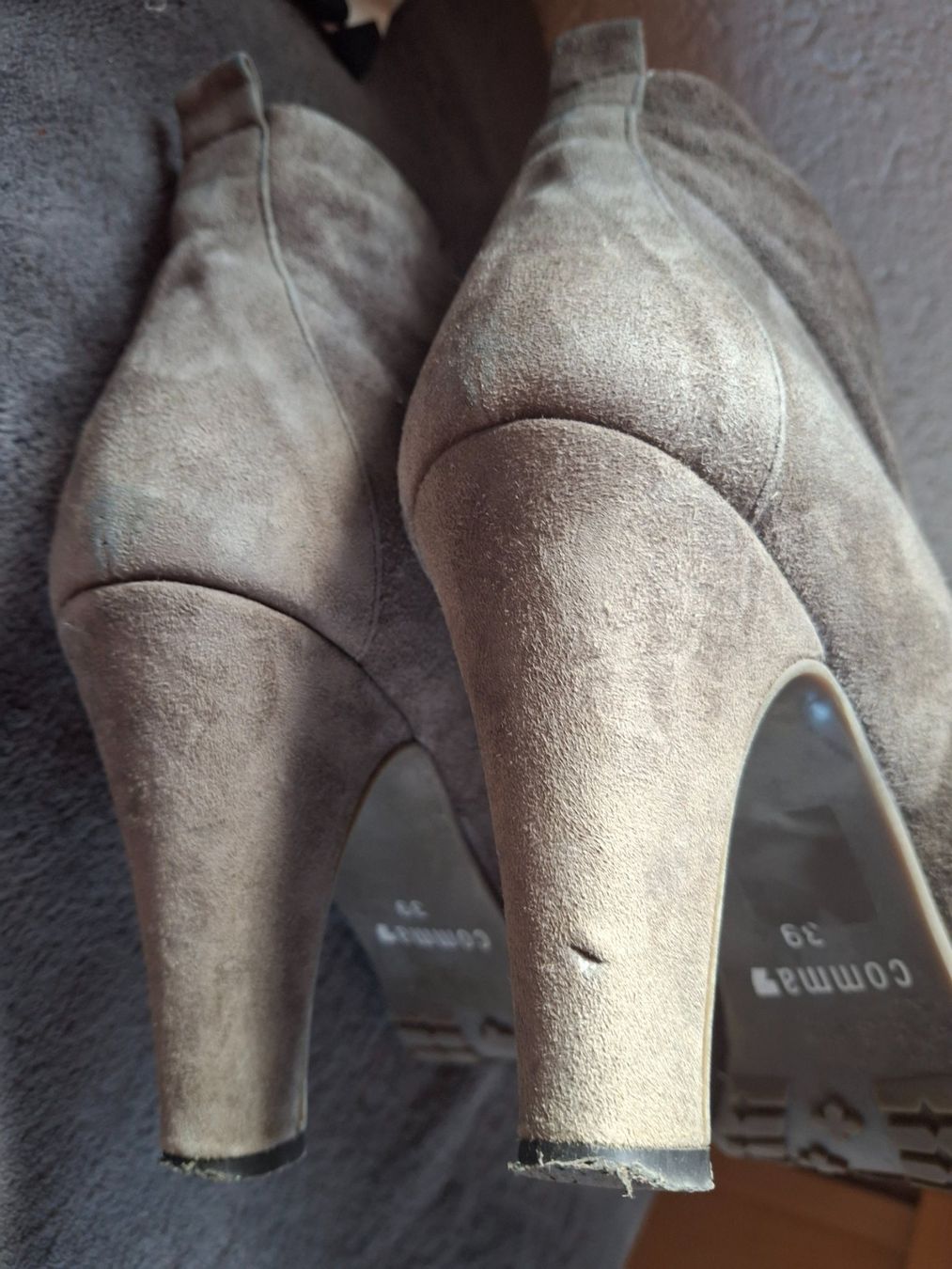 Comma Scarpe da donna: Bottines grises daim grandeur 39 marque Comma – Usato da Villiers venduto da san_jn5w 4