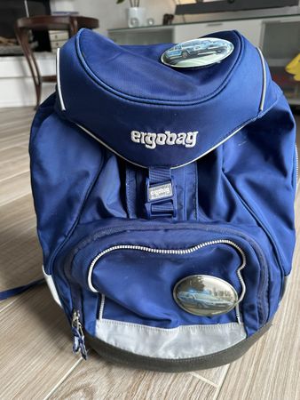 Ergobag Schul Thek blau mit Polizei Kletties