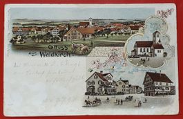 Gruss aus Waldkirch 1900
