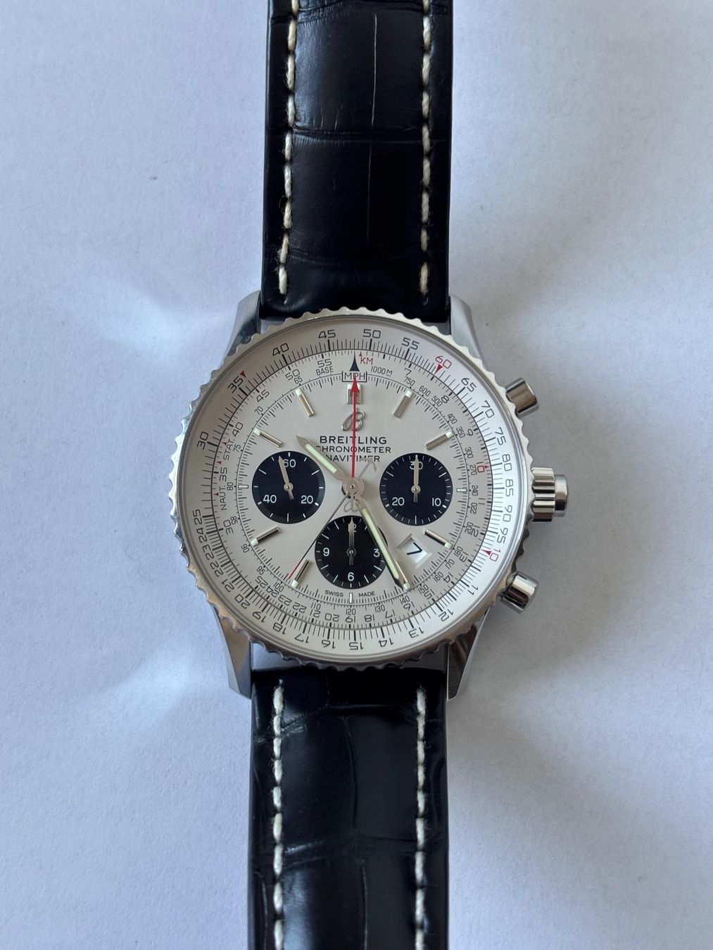 Breitling Uhren: Montre Breitling Navitimer B03 Rattrapante 45 – Gebraucht aus Delémont von ben_w77l 9