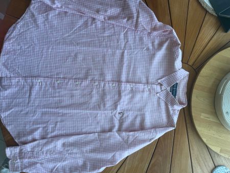 Chemise Rose à Carreaux Ralph Lauren Classic Fit Taille 2XLT