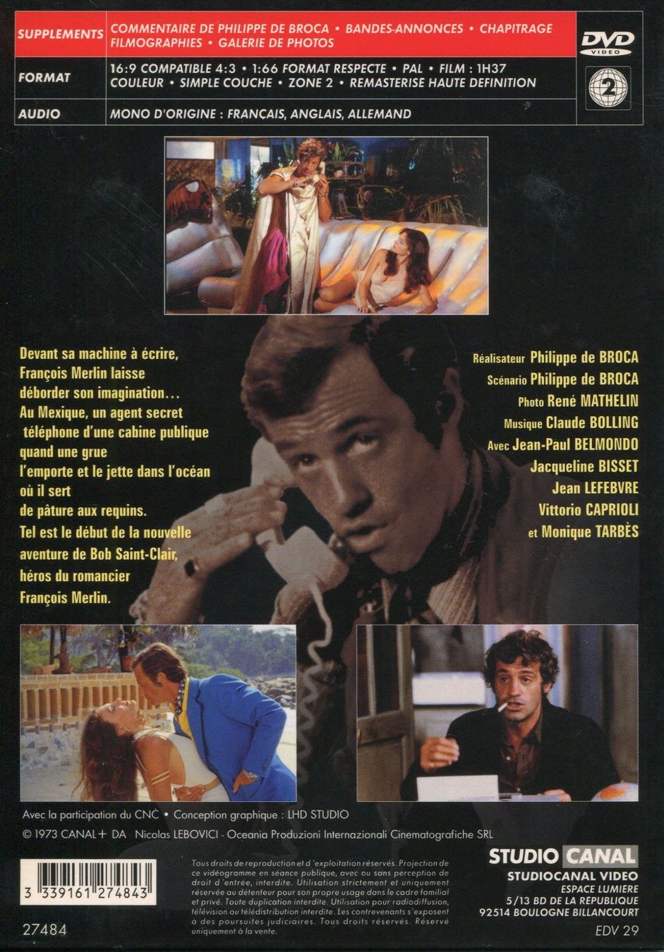 Tous les DVDs: LE MAGNIFIQUE    -  DVD – D'occasion à Les Avants par soyouz63 1