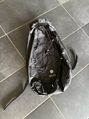 Rucksack 46N 20L schwarz 🖤leicht TOP Zustand