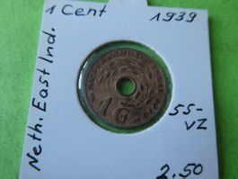 Niederländisch-Indien 1939, 1 Cent