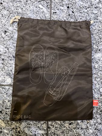 SWISS Zugbeutel, Beutel, Schuhe, Braun, Neu