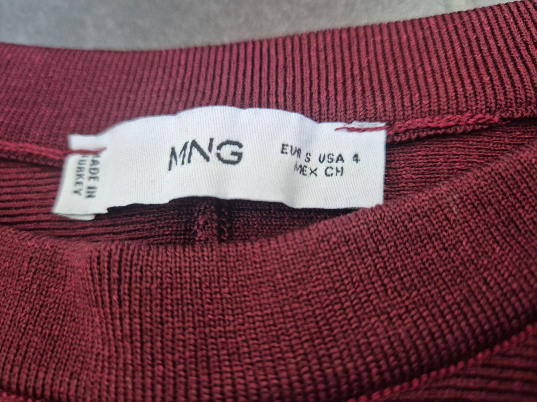 Mango Vestiti: Mango burgundy summer dress size S – Usato da Zürich venduto da monadiederich 2