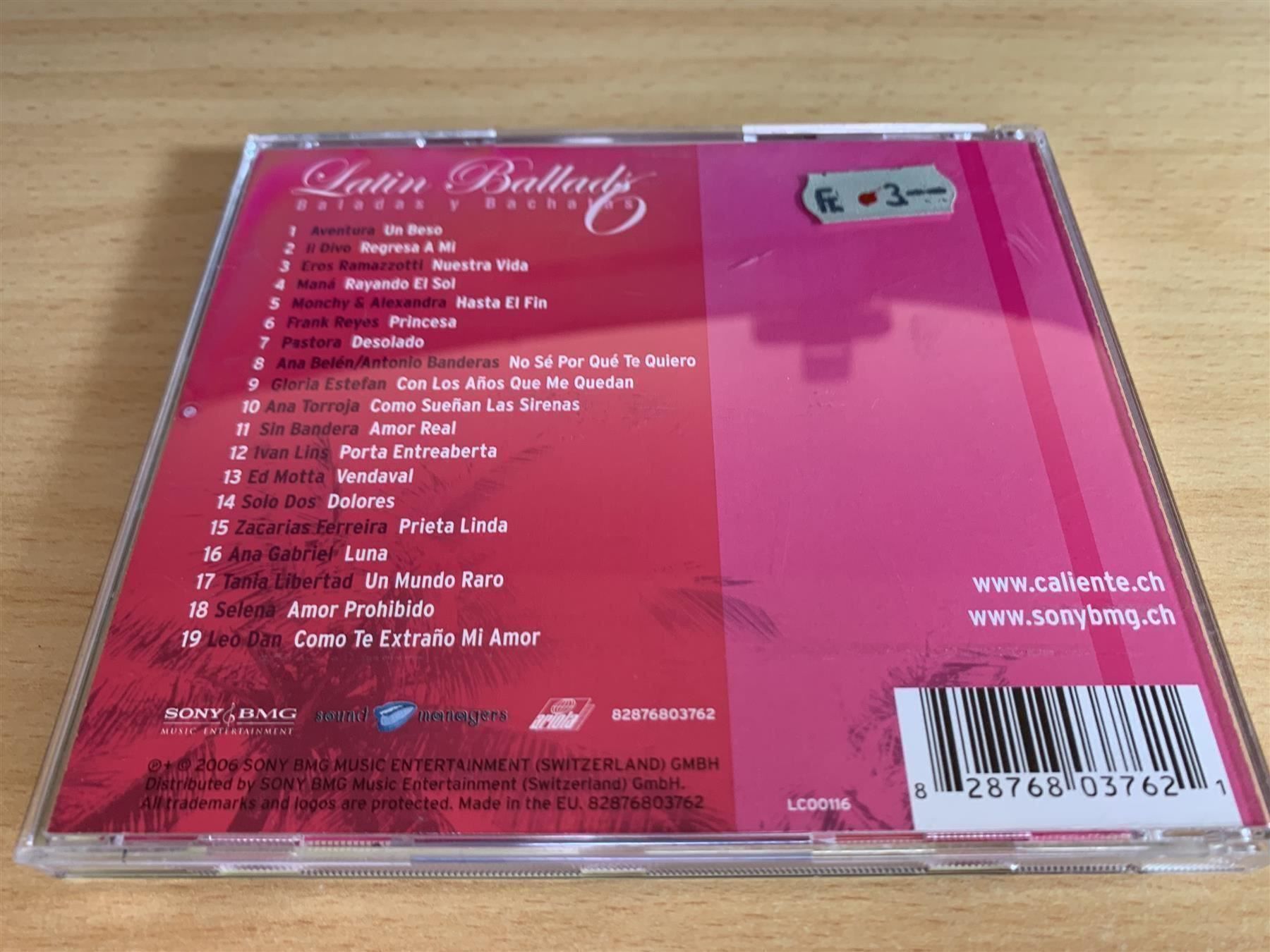 CD: Various Artists - Caliente! Latin Ballads 6 – Usato da Rikon im Tösstal venduto da Alpenmutz 1