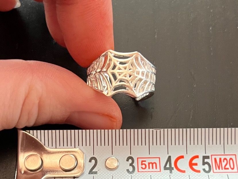 Anelli: Ring Spinnennetz (One Size) / Nr. 47 – Nuovo (secondo la descrizione) da Gams venduto da Mariawicca 8