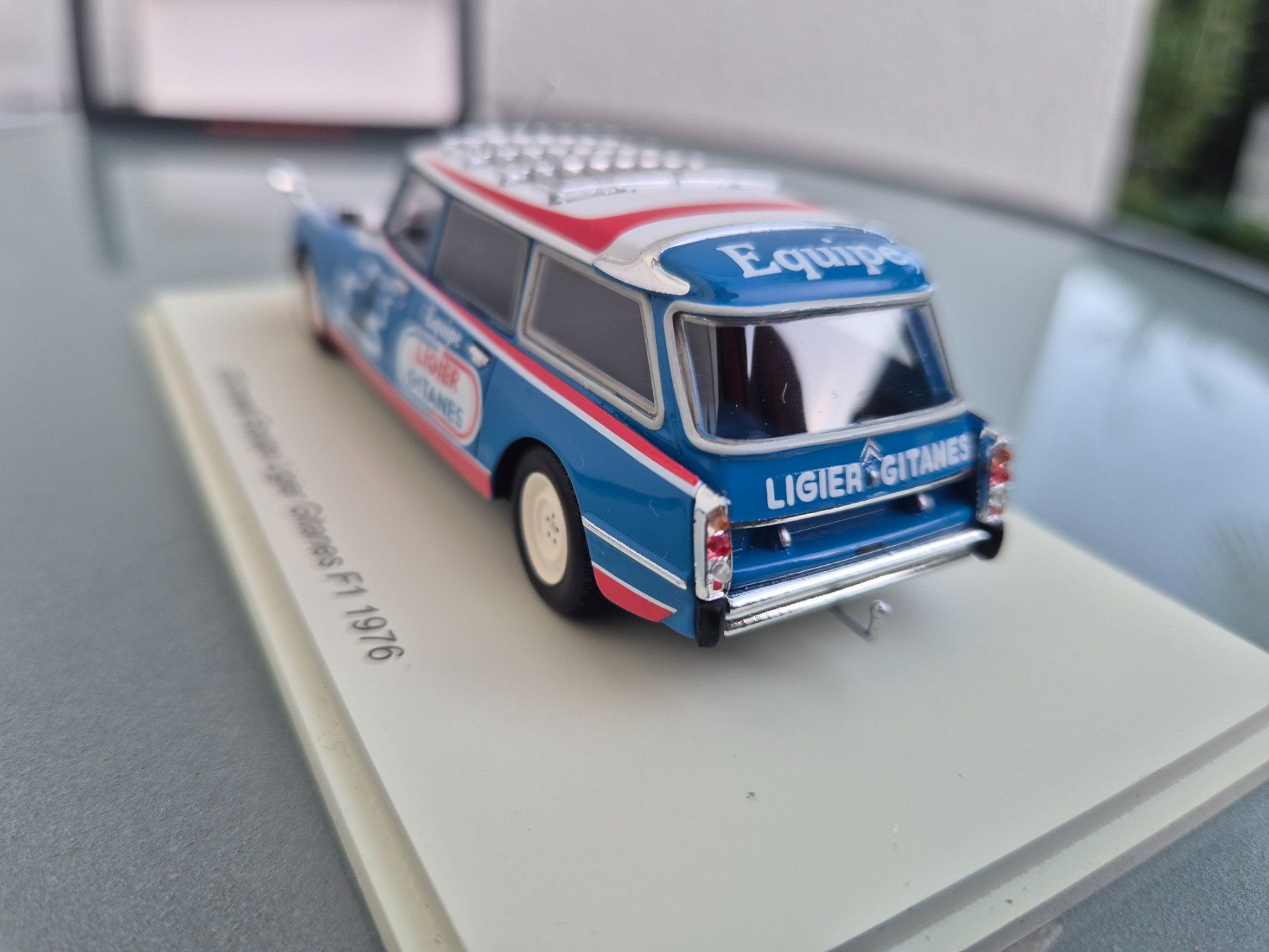 Citroën Modellini d'auto: Citroen DS Break Ligier-Gitanes 1976 Spark – Nuovo (secondo la descrizione) da Oberbuchsiten venduto da laffite54 4