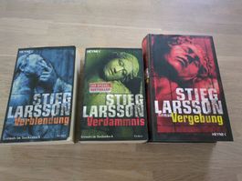 Stieg Larsson 3 Romane:Verblendung, Verdammnis, Vergebung