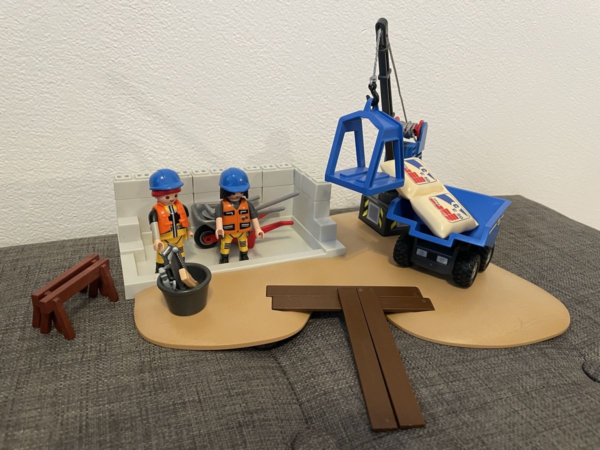 Playmobil Giocattoli: Playmobil  Baustelle  Set – Usato da Chur venduto da Tsambiko 5