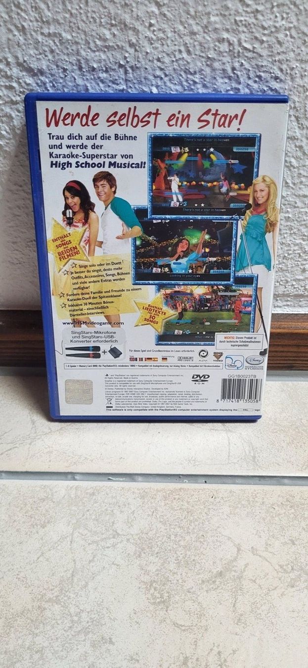 Sony Spiele: PS2 Spiel – High School Musical – Gebraucht aus Münsingen von Heroism2010 1