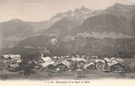 Champery et la dent midi