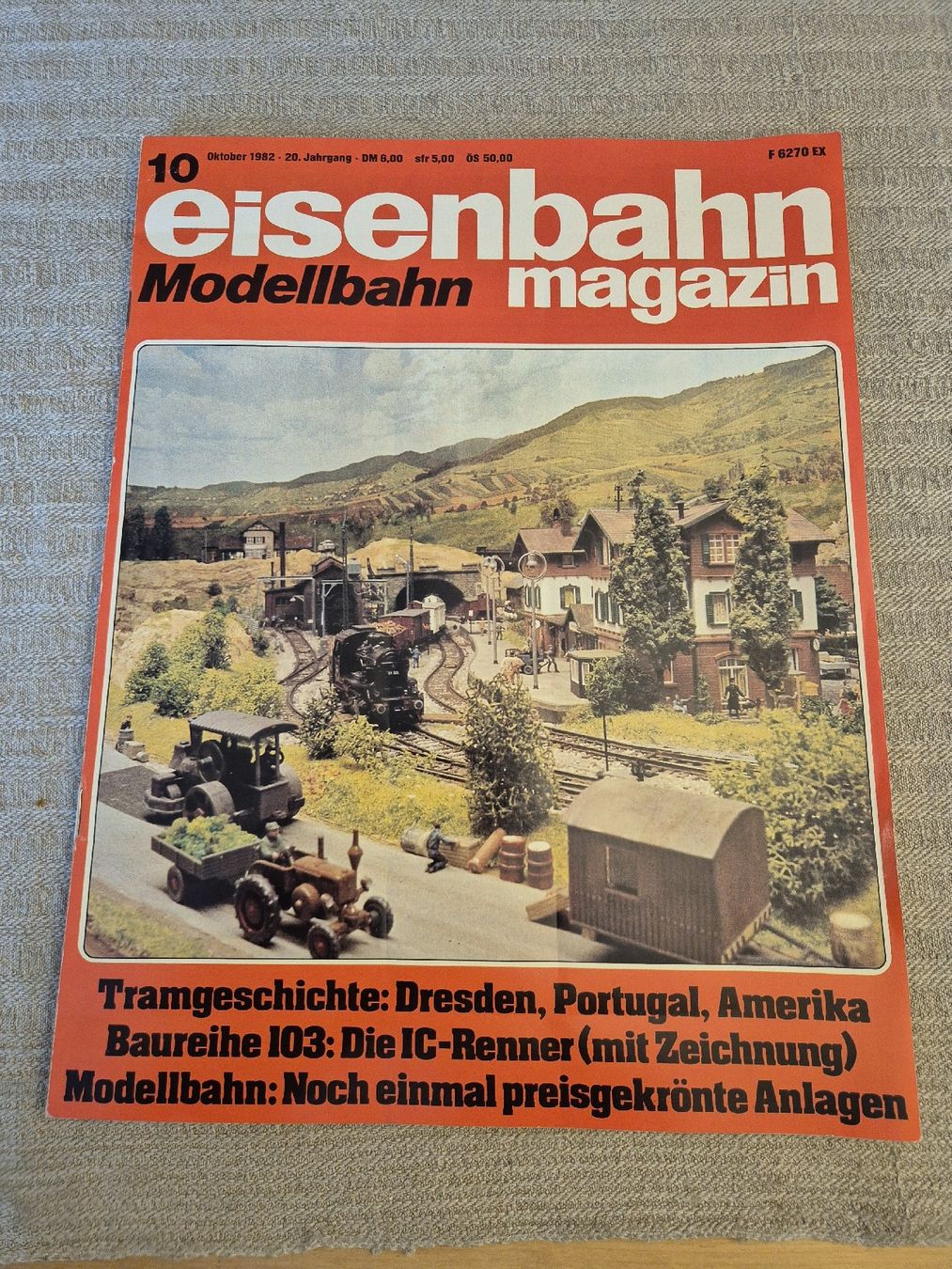 Riviste & Magazine: Eisenbahn Magazin Nr.10 1982 – Usato da Ehrendingen venduto da Amigo5