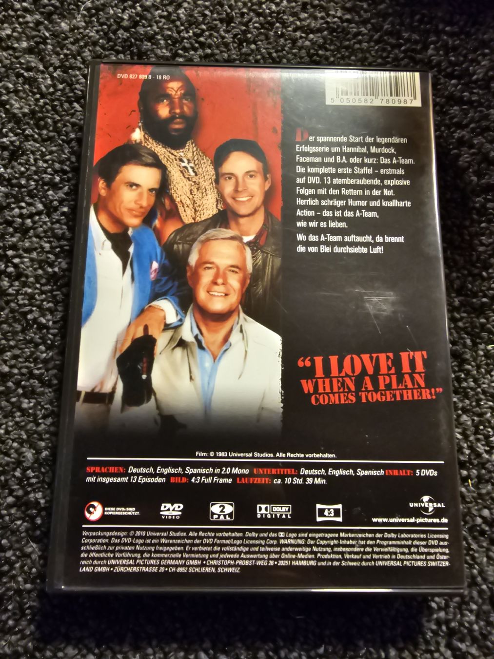 Tutti i DVDs: A-Team Staffel 1 DVD  – Usato da Ruswil venduto da jan_bxl5 1