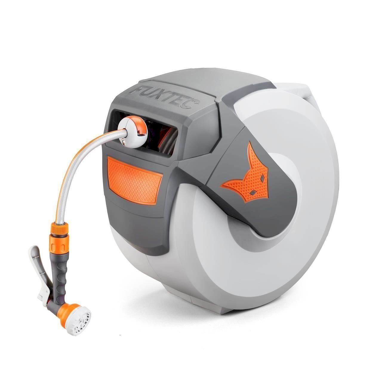 Tubi & Tubi flessibili: FUXTEC Wasserschlauchaufroller 20m rund – Nuovo e nell'imballaggio originale da Bottighofen venduto da zaap 1