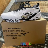 Indoor-Shoes MIZUNO Wave Stealth Neo 2 - New ! - Size: 46