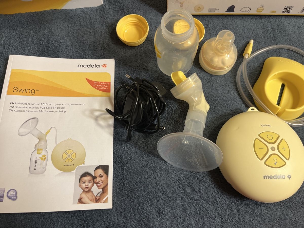Medela Stillzubehör: Medela Swing Milchpumpe, elektrisch, 2-Phasen – Gebraucht aus Kaisten von saleforfun 2