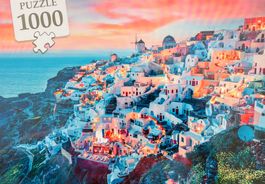 NEU 1000🧩PUZZLE🧩Santorini. ca. 70 * 50 cm 🧩Geschenkidee🧩