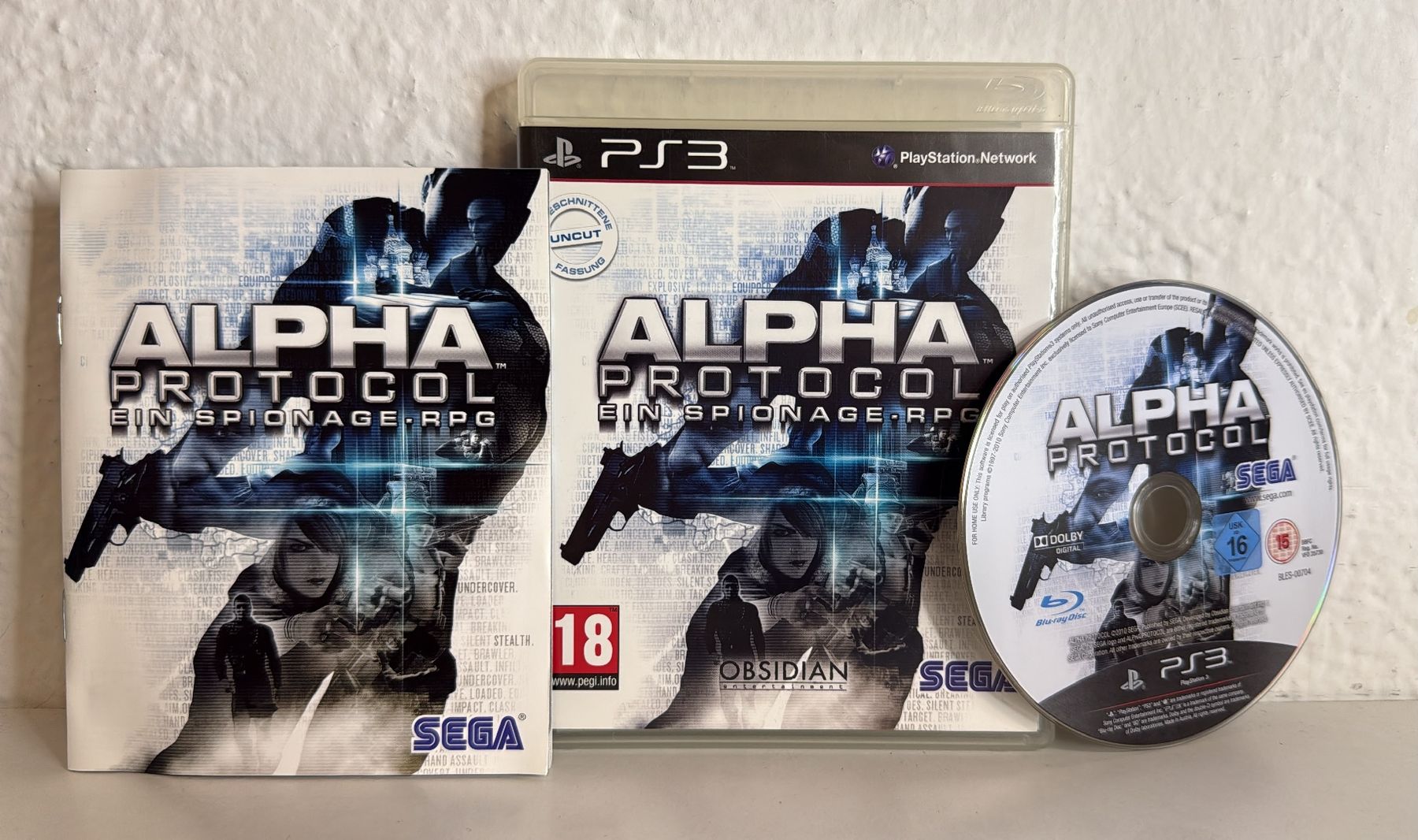 Spiele: Alpha Protocol Sega PS3 Spiel Rollenspiel komplett – Gebraucht aus Ehrendingen von lax21