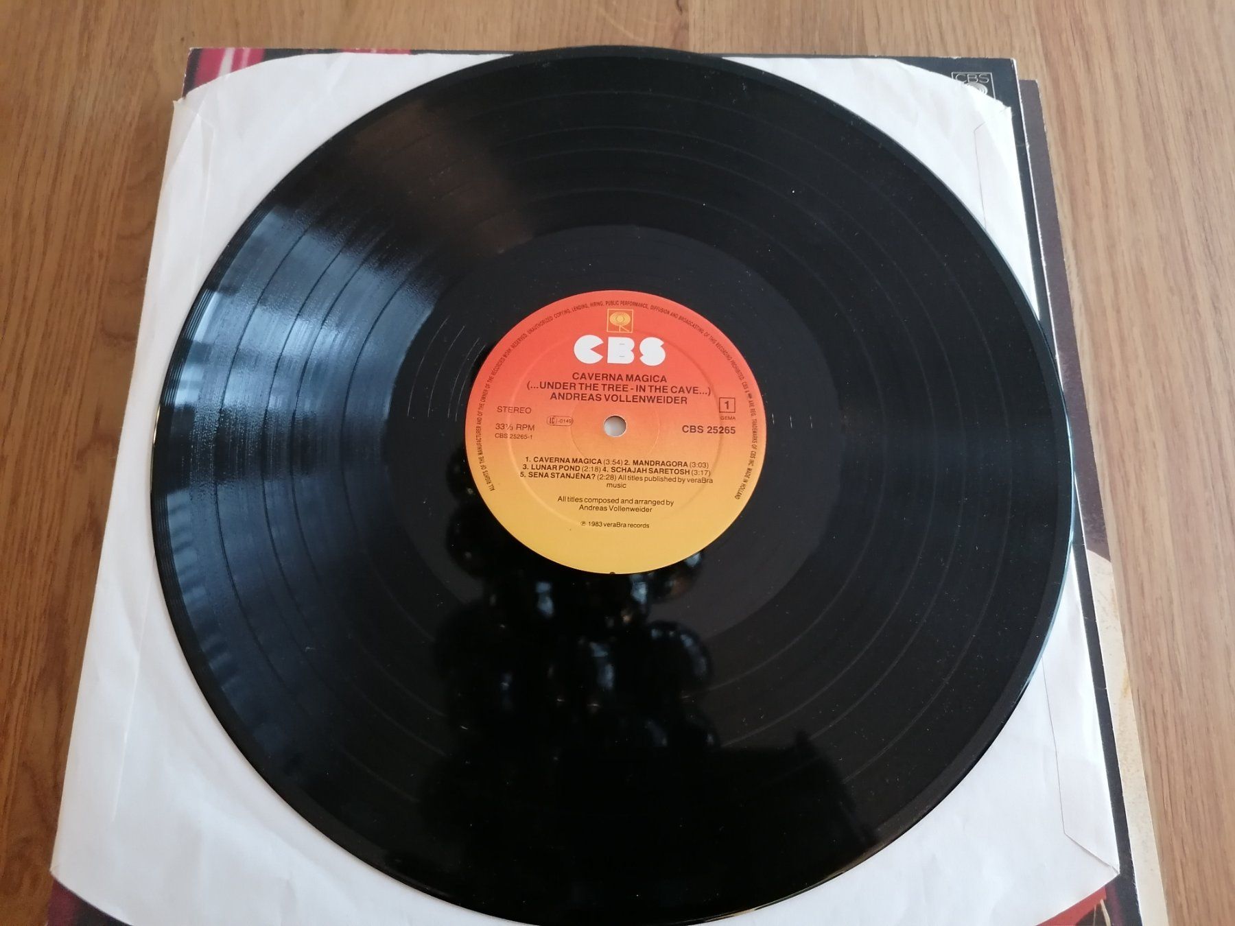 Dischi in vinile: LP - Andreas Vollenweider - Caverna Magica Vinyl – Usato da Basel venduto da vintagecollector 4
