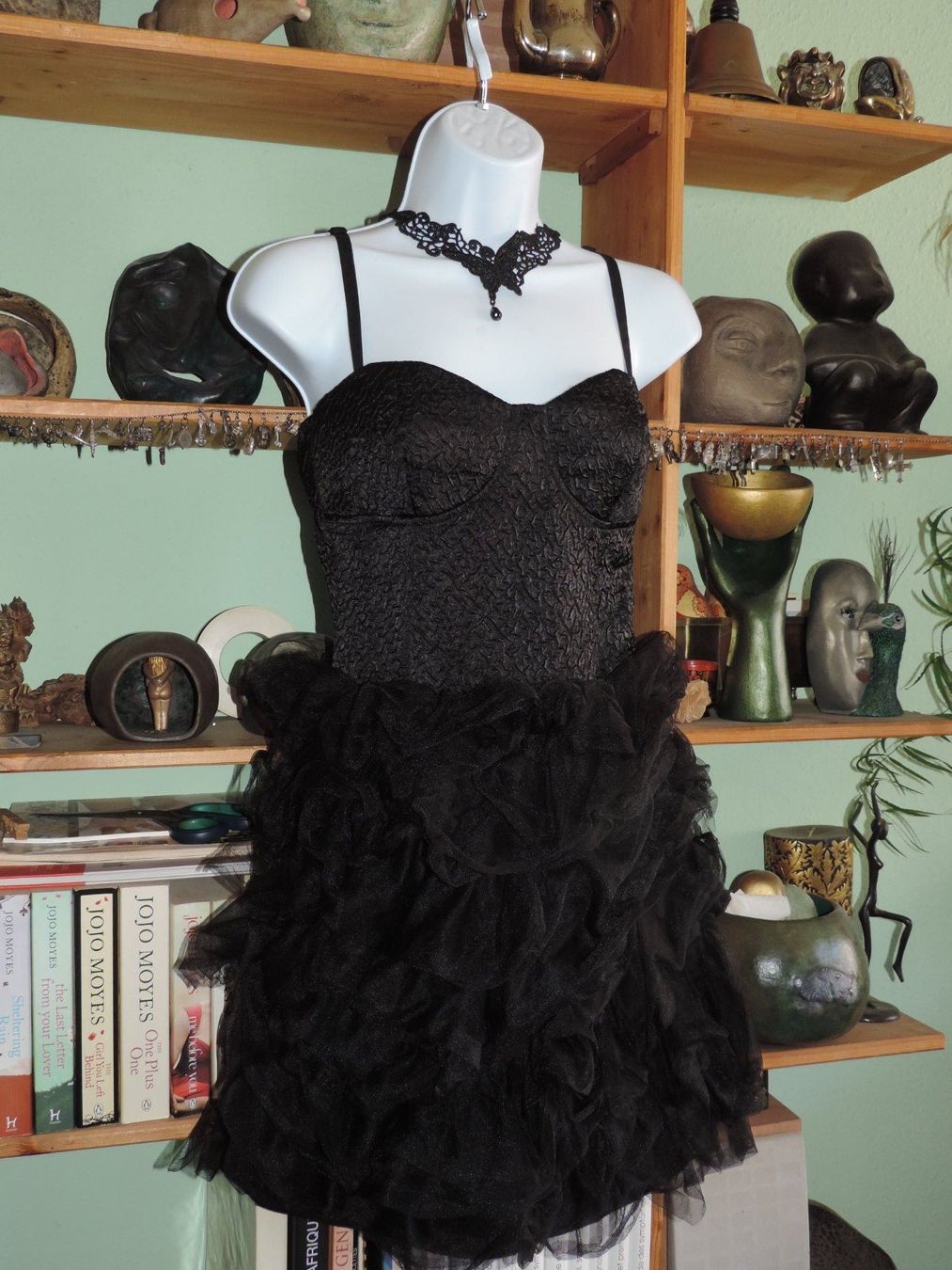 Vestiti: magnifique robe de soirée noire – Usato da Genève venduto da Axelle333 5
