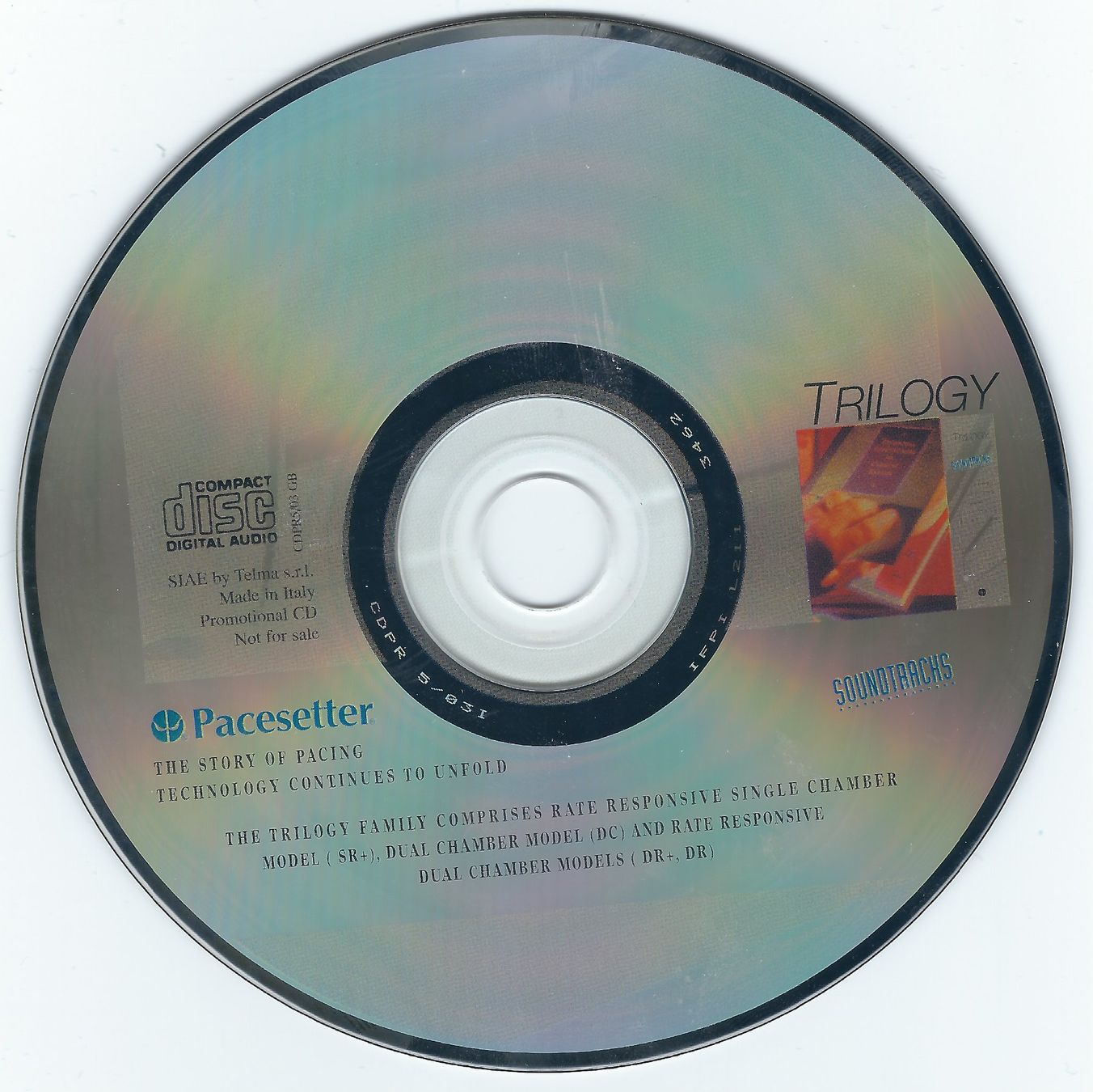 CD: Soundtracks CD - Pacesetter - Trilogy – Usato da Steinhausen venduto da rasuni 1
