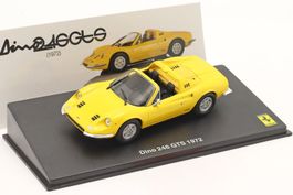 Ferrari Dino 246 GTS 1972-1974 gelb    1:43 von Altaya / IXO