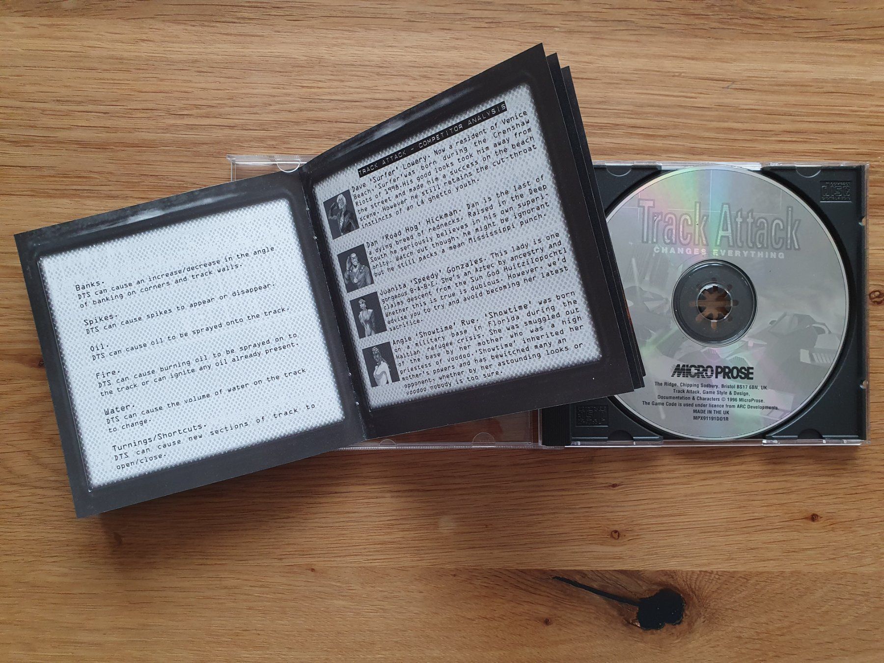Giochi: PC Game Track Attack (1996) UK Big Box Englisch – Usato da Greifensee venduto da perfectioN88 5