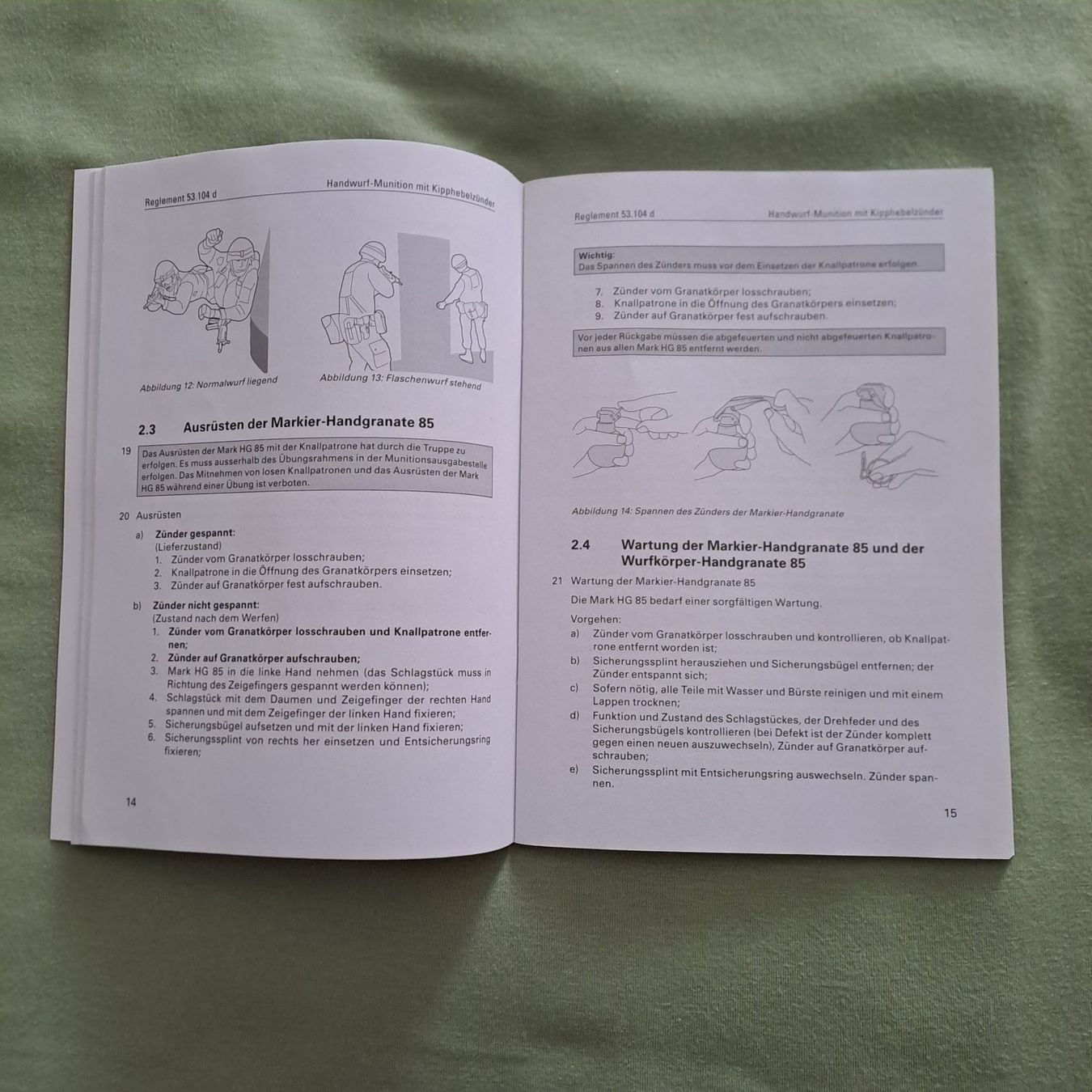 Libri: Handwurf-Munition mit Kipphebelzünder – Usato da Gipf-Oberfrick venduto da Mig_29 3