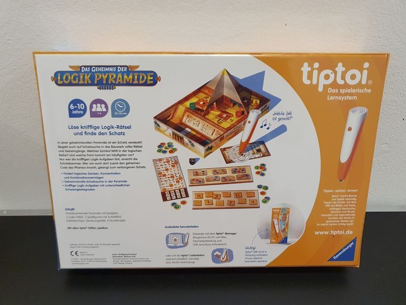 Tiptoi Spiele: Neu - Tiptoi - Spiel - Logik Pyramide – Neu und originalverpackt aus Dagmersellen von Jarsetz_Restposten 1
