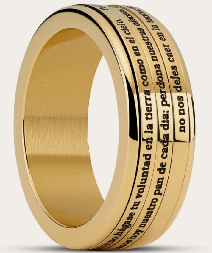 Anelli: Enthumema 8 mm sp.Vaterunser Ring – Nuovo e nell'imballaggio originale da Selkingen venduto da Eishase