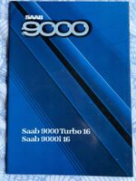Brochure Saab 9000i 16 et Turbo16 - 1986 - état NEUF