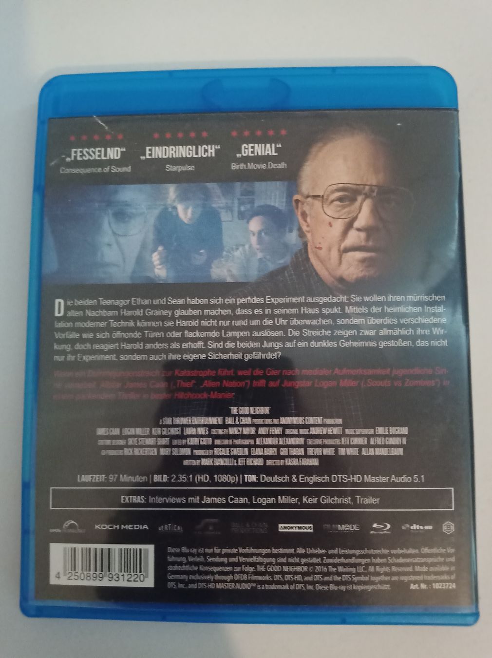 Tutti i DVDs: The Good Neighbor - Blu-ray Disc – Usato da Tann venduto da Veebee6 1