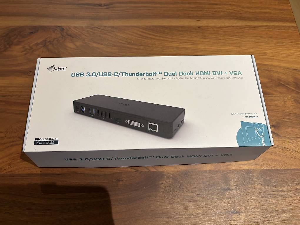 Docking station: Docking Station Thunderbolt USB-3/-C HDMI DVI VGA – D'occasion à Widnau par agogos