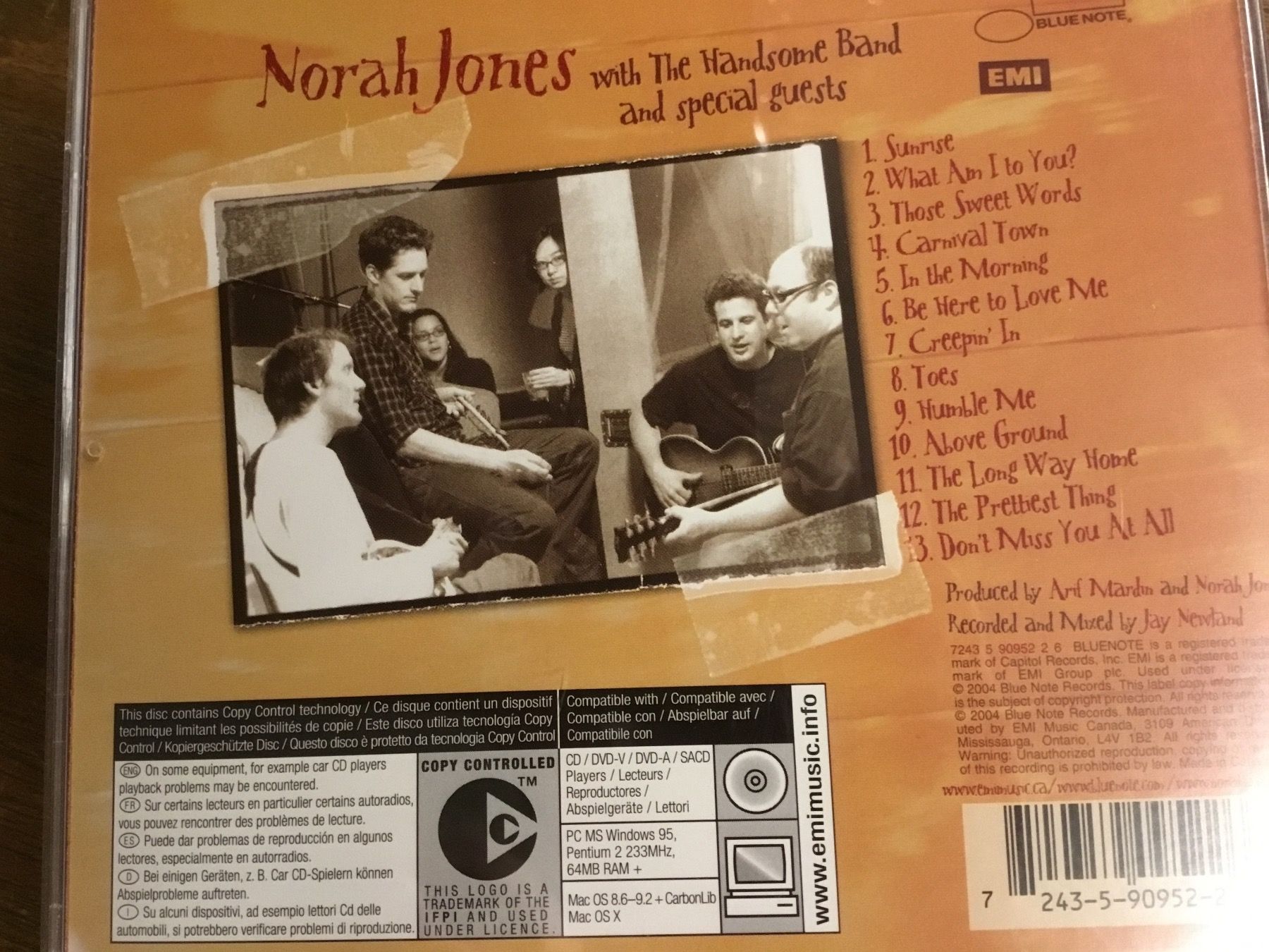 CD: Norah Jones    🥒 – Usato da Thierachern venduto da sweden08 1