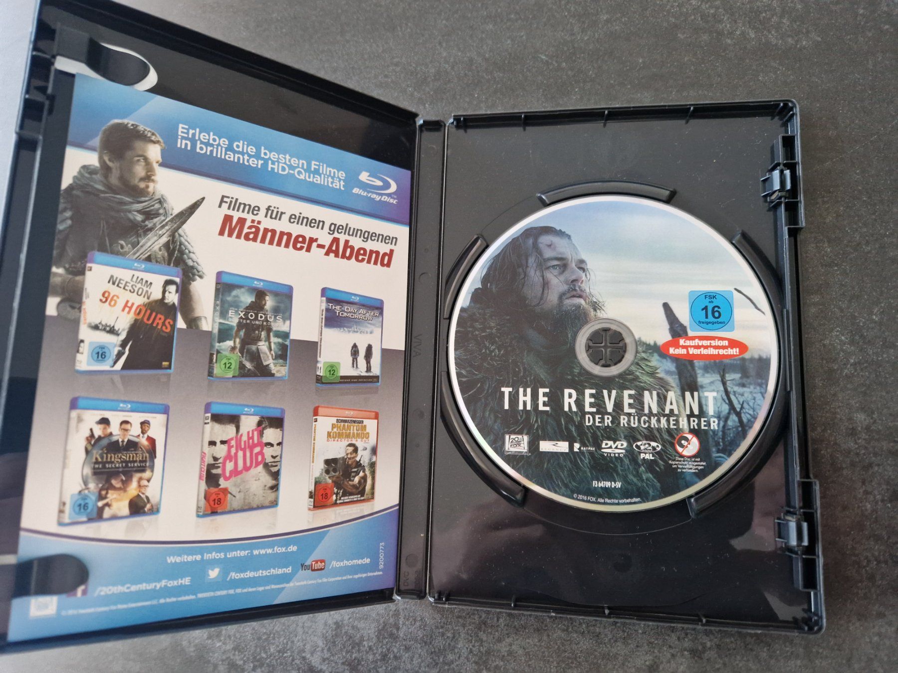 Tutti i DVDs: The Revenant DVD Topzustand – Usato da Buchs SG venduto da Herc01 1