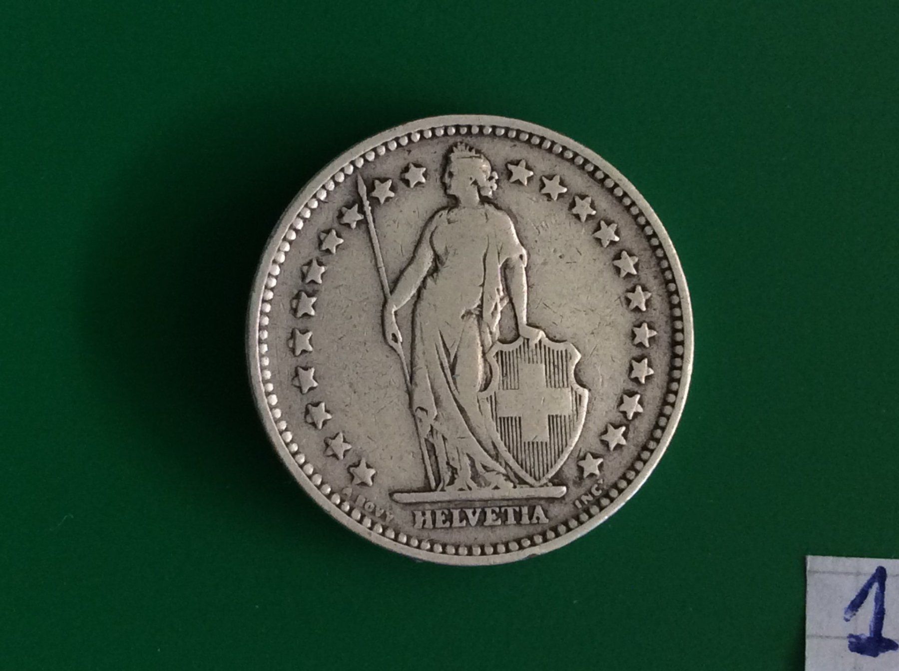 Tutti le monete: 2 francs  1894  Belle – Usato da Genève venduto da pie_fh2d 1