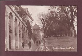 GENEVE - Rampe de la Treille - Vélo - 1914