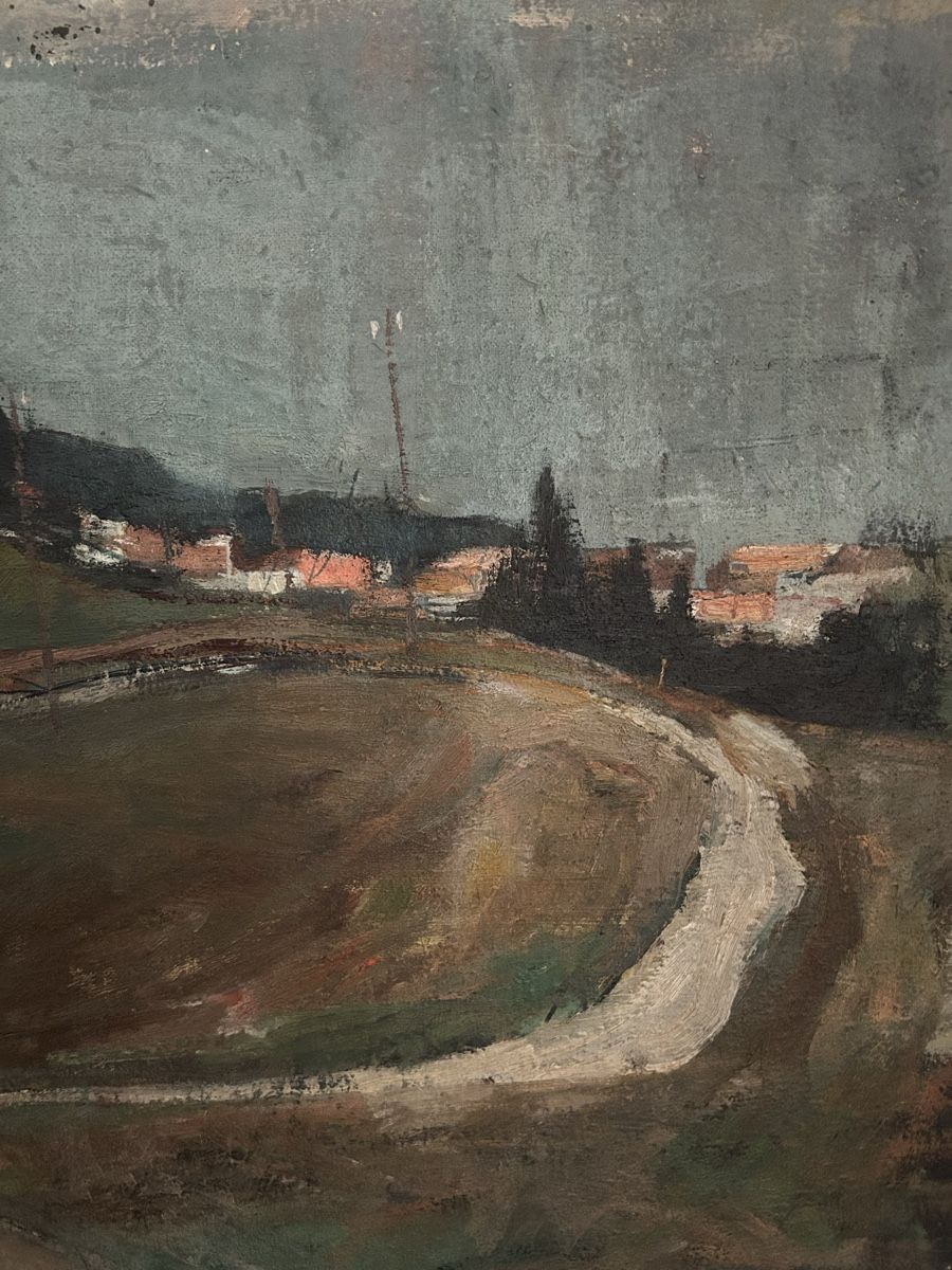 Gemälde: Ernst Baumann Großes Landschaftsgemälde Schweizer Kunst – Gebraucht aus Frauenfeld von Colonia64 3