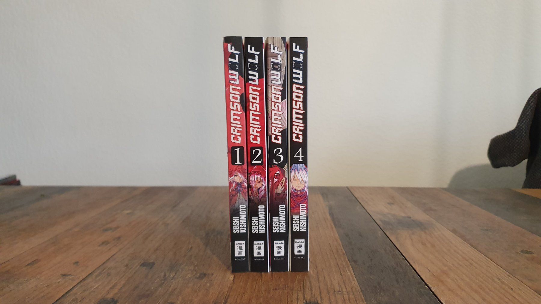 Fumetti: Crimson Wolf Manga Komplett – Usato da Pratteln venduto da lookatherizinosaurus