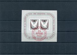 1945 Basler Taube Block mit S-O
