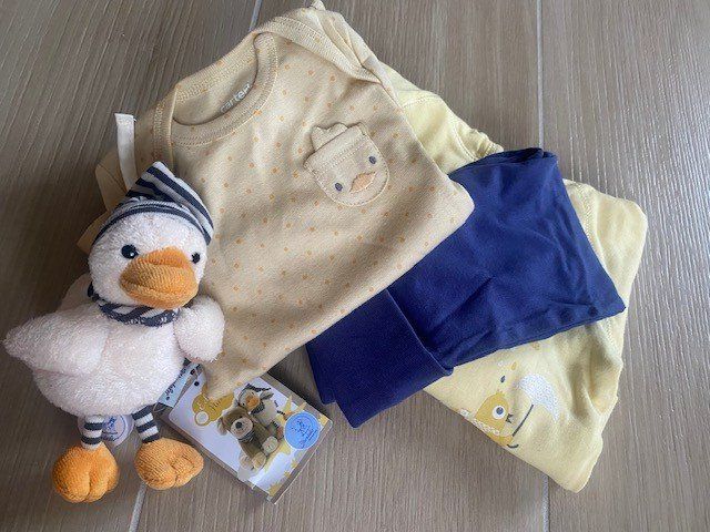 Lotti & Set di vestiti: neues BabySet Gr. 62/68 "Entli" – Nuovo (secondo la descrizione) da Staufen venduto da Nasli