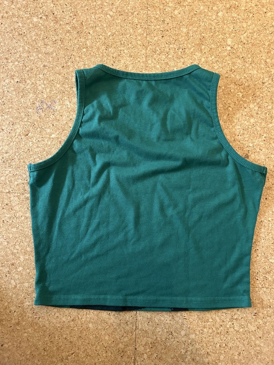 Top: grünes top mit print – Usato da Schmitten FR venduto da let_k9yc 1